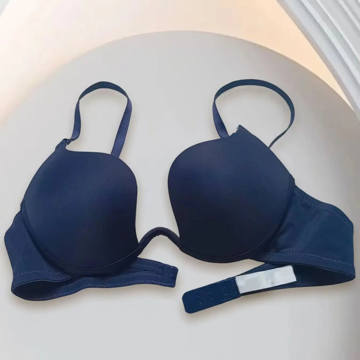 Invisible backless deep v sexy seamless gathering mango cup U-shaped back lingerie wedding dress bra