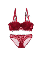 MOYISU French Victoria's Thin Cup Bralette Small Bust Adjustable Push Up | Breathable Tushy Bra | Summer Sexy & Girlish Lingerie