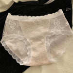 2026 Womens Cotton Lace Pretty Underwear Hipster Stretch Breathable Thongs Plus Size Briefs Woman Panties трусы женские 부부생활 속옷