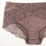 Beauwear Plus Size Women's Underpants Female Panties Comfort Intimates Lace Underwear Briefs Ice Silk Hollow Out Sexy Lingeries