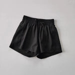 Women's Summer Sports Fitness Short Quick Dry Loose Anti Glare with Pocket Style New Pants