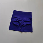 Women's High-Waisted Yoga Sports Shorts Summer Stretch Hip-Lifting Abdominal-Tightening Fitness Three-Part Shorts