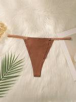 Minimalist and versatile hot selling sexy women's underwear oversized thong invisible underwear suitable for full dressing C2341