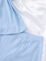 Ladies Sleepwear Set Strap Top And Short Pants Home Clothes Comfortable Soft Material Women's Nightgown Outfit