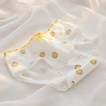 1 Pack Women Ultra-Soft Cotton Briefs Ditsy Floral Gingham Panties Ladies Sexy Lingerie Breathable Mid Rise Underwear M-4XL