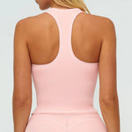 Woman Yoga Tank Top Gym Clothes Removable Chest Pad Fitness Bra Workout Halter Top Activewear Sexy Pilates Sports Vest Underwear
