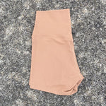 Solid Color High Waist Yoga Short Leg Women Fitness Sport ShortBike Soft Squatting Proof Comprehensive Training Jog Athletic