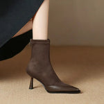 Vintage Thick Heel Women Knee High Boots Fashion Ladies Belt Buckle Knight Long Booties botas de inverno feminina