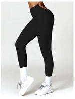 Hearuisavy Summer Scrunch Gym Leggings Woman Workout Pants Female Running Tights Push Up Yoga Pants High Waist Sports Leggings