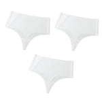 3Pcs/Set G-string Women Thongs High Waist Panties Female Underpants Soft Panty Sexy Lingerie Comfy Seamless Underwear
