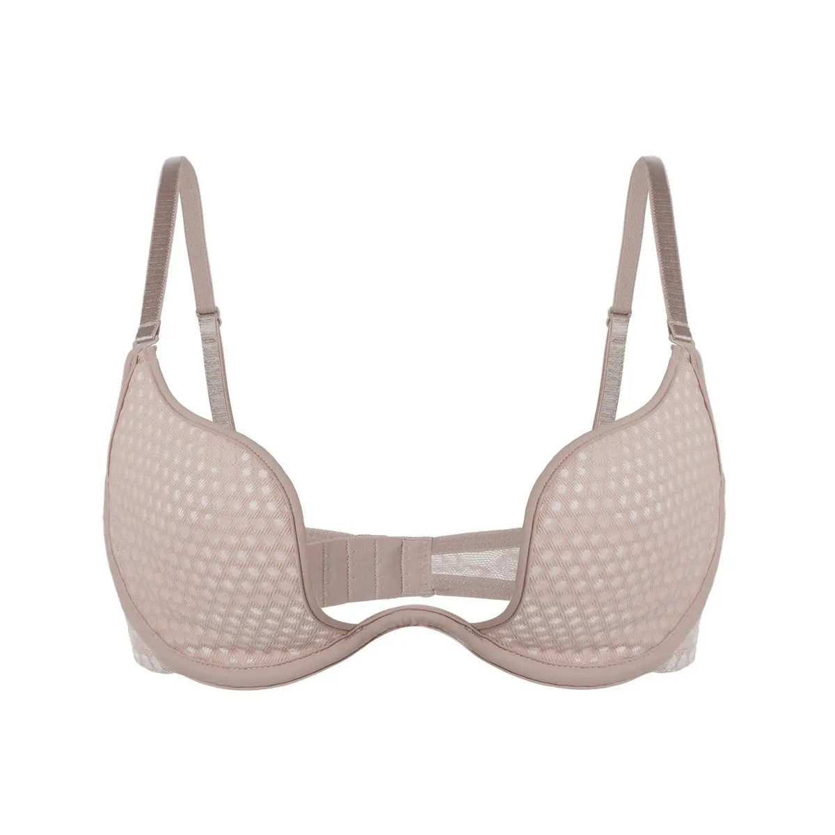 Sexy U-shaped spacer bra thin mesh Breathable underwear underwire comfortable stylish Lingerie bralette