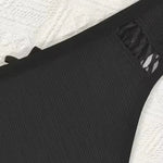 1pcsWomen Low Rise Sexy Thongs Comfortable Bow New Fashion Bandage Female G-string Intimate Lingerie Solid T-back