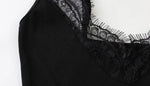 Ahagaga Sexy Women's Mini Dress Straps Patchwork Lace Sheath Sleepwear Sleeveless Nightgown Camisole Basic Female Vestidos Slim