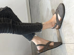 2023Women Sandals Summer Ladies Girls Comfortable Ankle Hollow Round Toe Sandals Woman Soft Beach Sole Female Shoes Plus Size