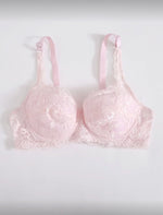 Lace Women's Bra Breast Cover Thin Cup Underwear Underwire Adjustable Push Up Bras Sexy Bralette Lingerie