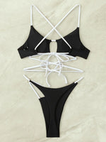 Asymmetric Mini Micro Thong Bikini Women Swimwear Female Swimsuit Two-pieces Bikini set Hollow Out Bathing Suit Swim Beach wear