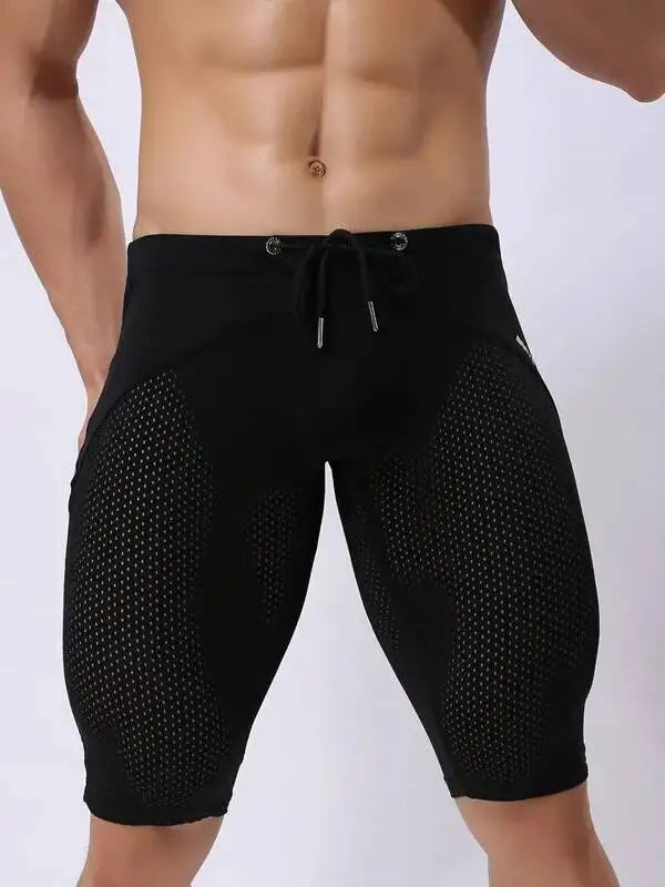 Men's Underwear Shaping Pants Sports Slim Fit Pants Sports Mid-Length Pants Cycling Pants Pants Casaul Elegant Style Pants 3TEL