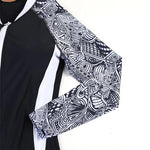 2024 One Piece Surfing Swimsuit Women Rash Guard Sexy Swimming Sport Print Sleeveless Swimwear Monokini Bathing Suit Femme
