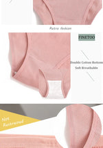 3PCS/Set Women Cotton Briefs Panties Ladies Sexy Solid Color Low Waist Underwear Female Soft Breathable Intimates Lingerie 2024