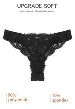 1pcs Low Waist Sexy Lace Women's Panties Underwear Perspective Floral Panty Comfortable Breathable Female Underpants Lingerie