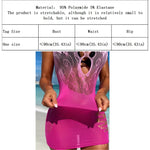 Fishnet Women Sexy Beach Cover Up Dress Women Stretch See Through Sleeveless without Bikini Swimsuit Coverup Mini Beachwea