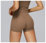 Yoga Shorts Women Summer Fitness Shorts Running Cycling Shorts Breathable Sports Leggings High Waist Summer Workout Gym Shorts