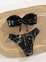 Seashell Bandeau Bikini 2025 Sexy Women Swimsuits Female Swimwear Thong Bikini Set Brazilian Biquini Swimming Suit Beachwear