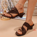 2026 New Summer Women SandalsOpen Toe Slippers for Women Fashion Sandals High Heels