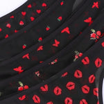 5pcs/pack Print Design Sexy Women thongs Breathable Comfortable Lady g-string Underwear Elegant Sexy Lingerie Fashion New Panty