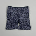 HISTELLO Gym Shorts Seamless Leopard Print Fitness Tights Women Workout Sports Clothes Hip Lift Slim Fit Fitness Yoga Leggings