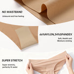 American Women's High Waist Seamless Bra and Panties Set Underwear Breathable Comfort Briefs S-2XL Thong Soft Underwear