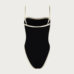 One Piece Swimsuit 2024 New Vintage Retro Swimwear Women Swimsuit Bandeau Bathing Suit Beachwear Monokini Female Swimming Suits