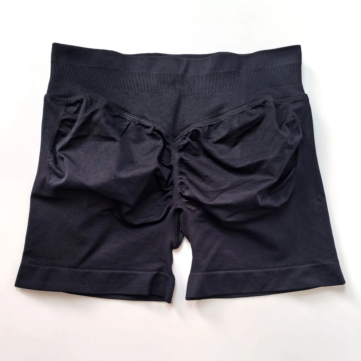 NCLAGEN Impact Shorts Women Low Rise Workout Gym Clothes Running Seamless Sports Leggings Scrunch Booty Hip Lifting Yoga Shorts