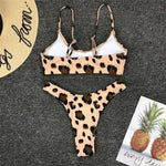2026 Snake Leopard Brazilian Bikini Female Swimsuit Women Swimwear Two Pieces Bikini Set High Cut Bathing Suit Swim Beach Wear