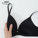2026 Seamless Bras for Women Japanese Style Wireless Underwear No Steel Ring Bralette 3/4 Cup Glossy Bra Female Lingerie