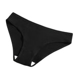 4Pcs/Set Cotton Panties For Women Low Rise Underwear Breathable Briefs Solid Color Sports Underpants Female Lingerie