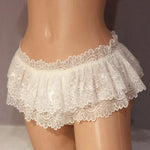 Womens Sexy Cosplay Vintage Pleated Skirt Ultra Short Skirt Cute Nightwear Lace Thongs Panties Lingerie Briefs Mini Skirt