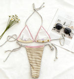 Halter Top Bikini Micro Bikinis Set 2026 Womens Swimsuit Sexy Female Thong Swimwear Bathing Suit Thong Biquini Swimming Suits