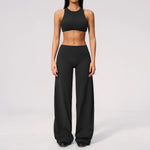 Yoga Set 2 Pieces Women Clothes Workout Outfits Fitness Sportswear Gym Tracksuit High Waist Leggings Sports Bra Athletic Wear