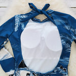 2026 Surfing Sport Swimsuit Long Sleeves Women One Piece SwimsuitSwimwear Solid Monokini Bathing Suit Tropical Bodysuit Female