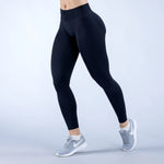 LOGO Impact Fitness Sports Shorts Riding Tight High Elastic Peach Hip Riding Yoga Low Waist Tight Hip Yoga Pants