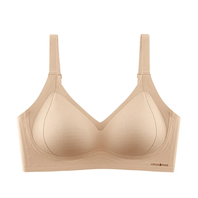 Double Lift Soft Support Bra for Women Seamless Anti-Sag Lightweight Push-Up Lingerie Comfort Underwear Sport Everyday Bras
