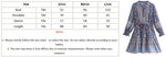 Foridol Bohemian Printed Floral Women Long Dress with Sleeve Spring Summer New in Midi Vestidos Casual Beach Boho Dress Women