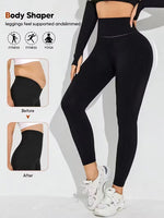 Womens High Waisted Sport Pants Soft Butt Lifting Stretch Leggings Casual Bottoms For Gym Yoga Running Outdoor Exercise clothing