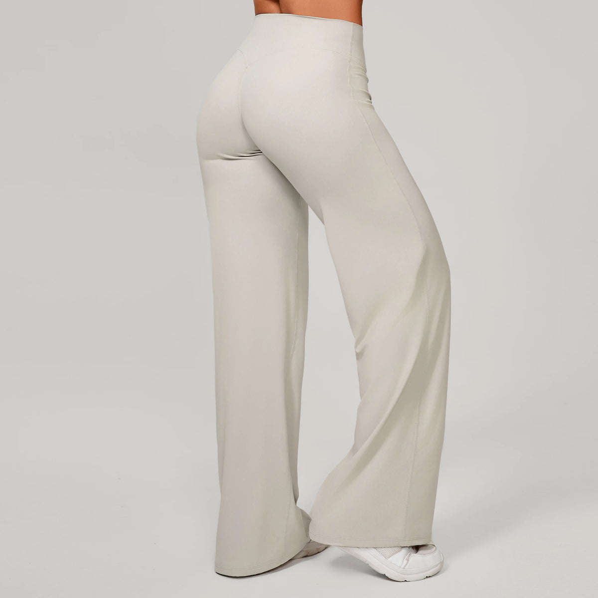 Women Straight Yoga Leg Bottoms Soft Stretchy Fabric Women's Yoga Pants GYM Sweat-Wicking Properties Running Sport Trousers