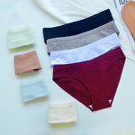 3Pcs/Set Cotton Panties Women Briefs Sexy Female Underpants Solid Pantys Seamless Underwear M-XL Panties Soft Lingerie Intimates