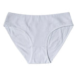 2Pcs/Set Cotton Panties Women Low Rise Underwear Solid Color Comfort Breathable Briefs Sexy Lingerire M-XL Seamless Intimates
