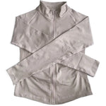 Long Sleeve Sports Jacket Women Zip Yoga Shirts Seamless Fitness Gym Top Sportswear Slim Fit Running Coats Workout Clothes Woman
