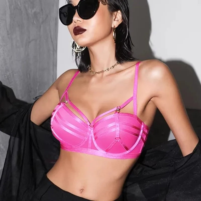 Sexy Pure Desire Bralette Set Women Sin Aros Push Up para Pequeño Busto Encaje Verano Nuevo Estilo Envío Gratis MOYISU PP TUSHY