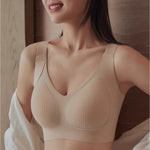 3Pcs/Set Push-Up Bras Women Padded Side Support Underwear Non-wire Bra Comfort Wide Straps Lingerie Plus Size Intimates M-4XL